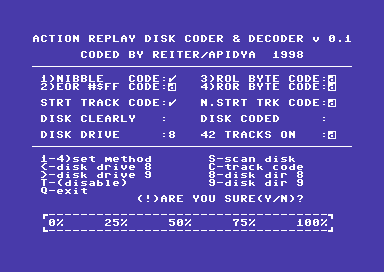 Disk Coder & Decoder v0.1 Screenshot